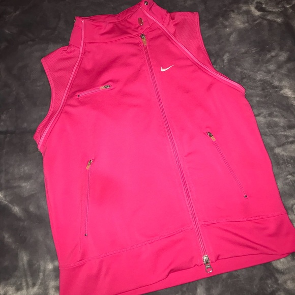 SOLD.Pink Nike Jacket & Vest Sz M - Picture 7 of 8